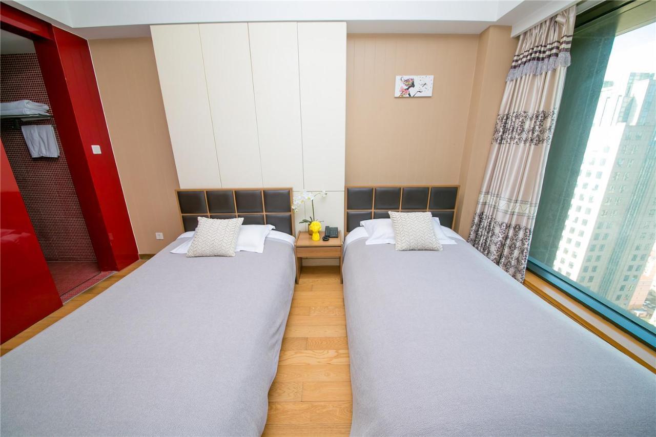 Qingdao Lejiaxuan Boutique Apartment International Convention Center Branch Extérieur photo