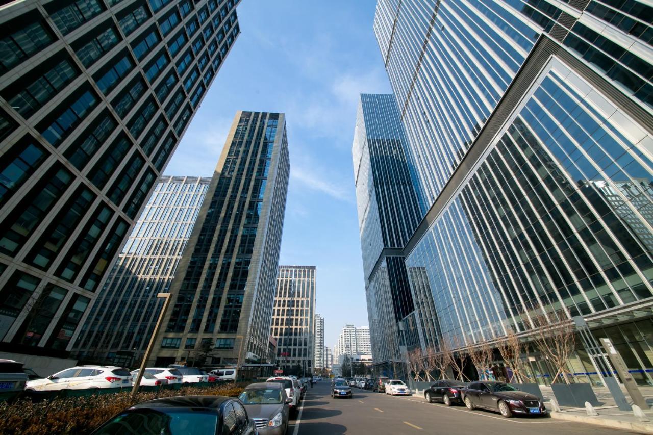 Qingdao Lejiaxuan Boutique Apartment International Convention Center Branch Extérieur photo